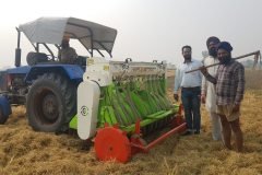 The Happy Seeder at Work