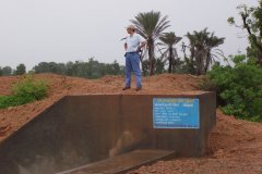 Check Dam under the Salinity-Affected Area Treatment Scheme, Kutch