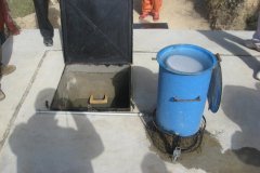 Chlorination Unit at Village Water Supply Sump